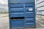 15 fot stålcontainer - Sagstasjon - Gjerdesag