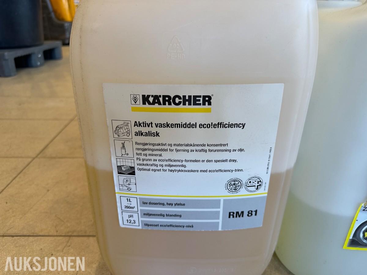 Kärcher høytrykkspyler lite brukt!