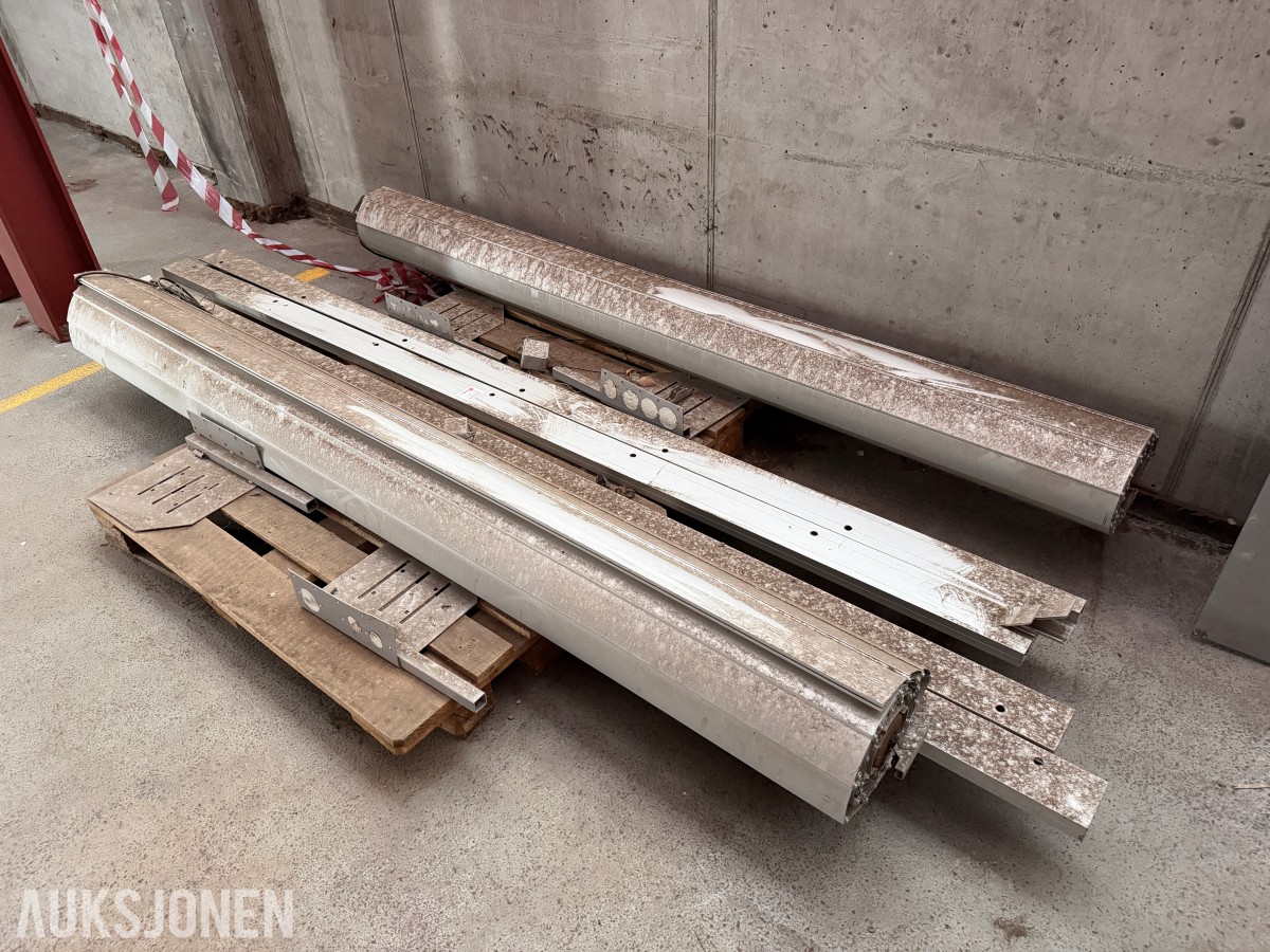 Rulleport Elektrisk / Aluminium / Ca. B260 x H307