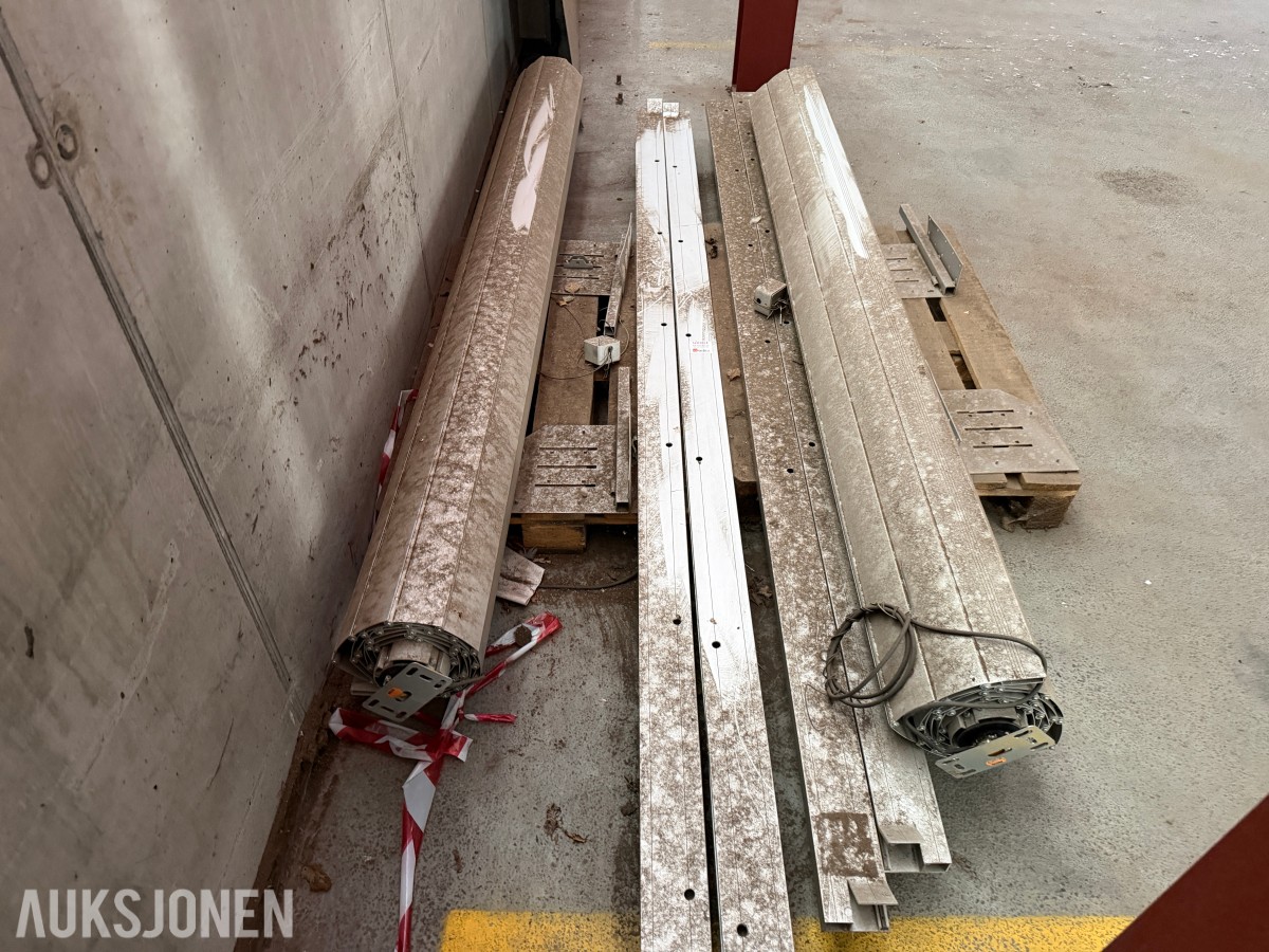 Rulleport Elektrisk / Aluminium / Ca. B260 x H307