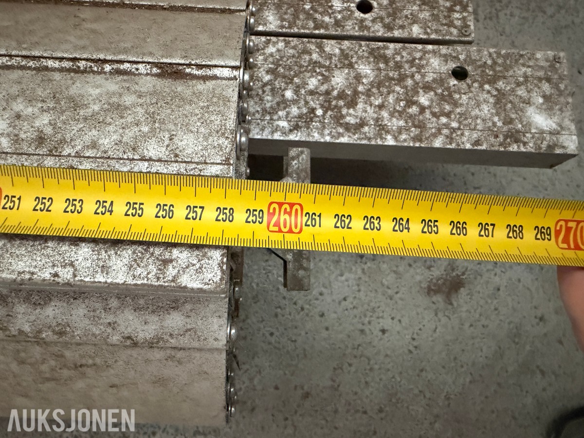 Rulleport Elektrisk / Aluminium / Ca. B260 x H307