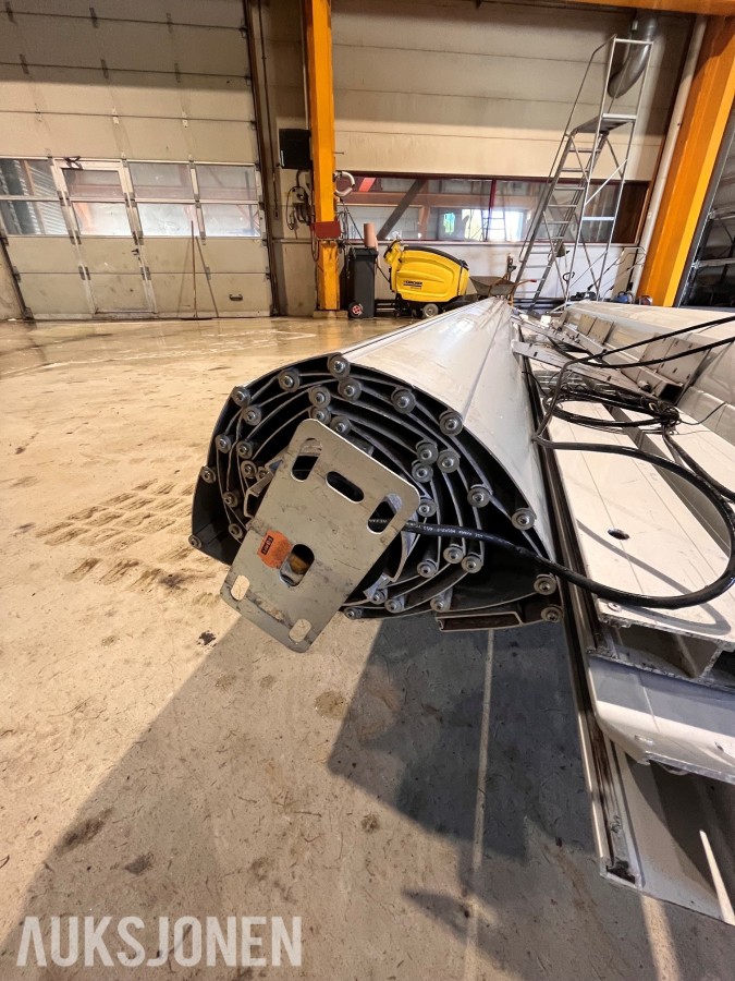 Rulleport Elektrisk / Aluminium / Ca. B260 x H307
