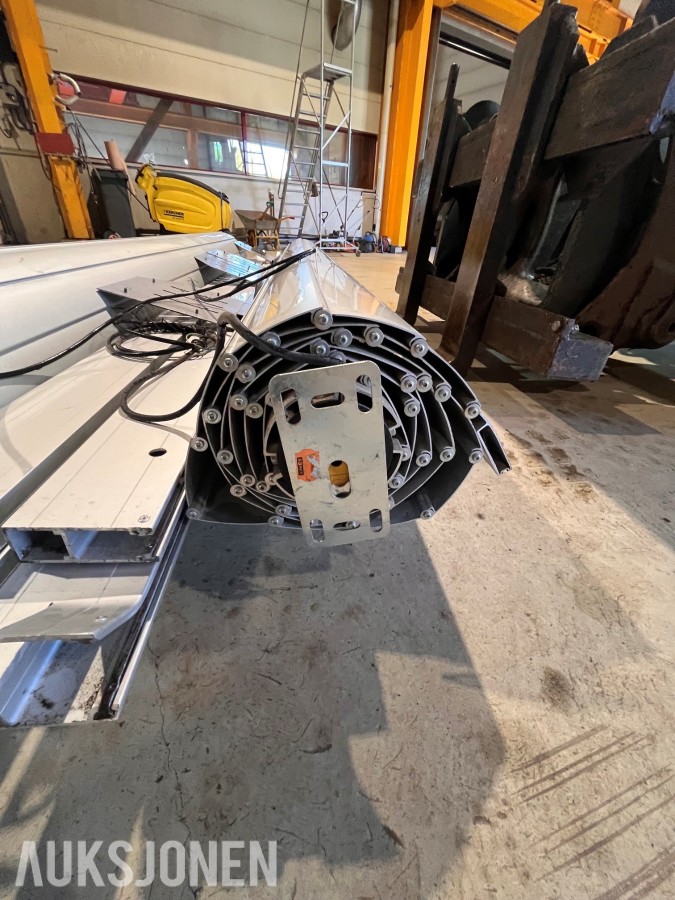 Rulleport Elektrisk / Aluminium / Ca. B260 x H307