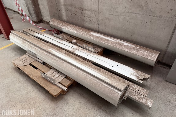Rulleport Elektrisk / Aluminium / Ca. B260 x H307