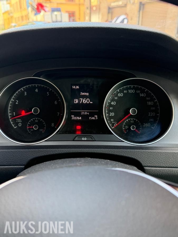2016 Volkswagen, GOLF 1.2-86, 203764km P-SENSOR
