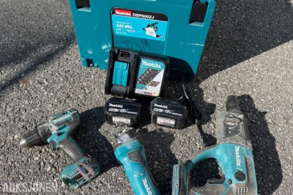 ny - Makita 18 v Dykksag -  Drill, gipsfres og betongdrill 