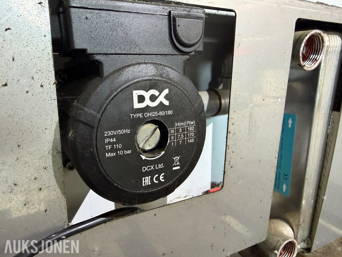 DCX kjøle-/varmevekslerenhet m/vannkar / Uten minstepris!