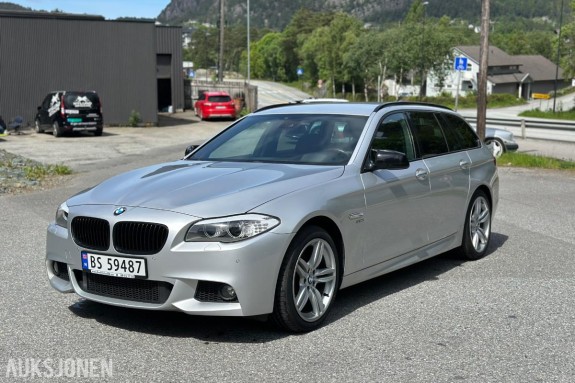 2012 BMW 5-serie, 525D XDRIVE 2.0 Diesel, Automat, Cruisekontroll, Hengerfeste, Ryggekamera, Skinninteriør