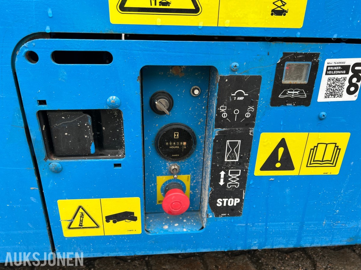 2007 Genie GS-2646 elektrisk sakselift - 9,9 meter arbeidshøyde