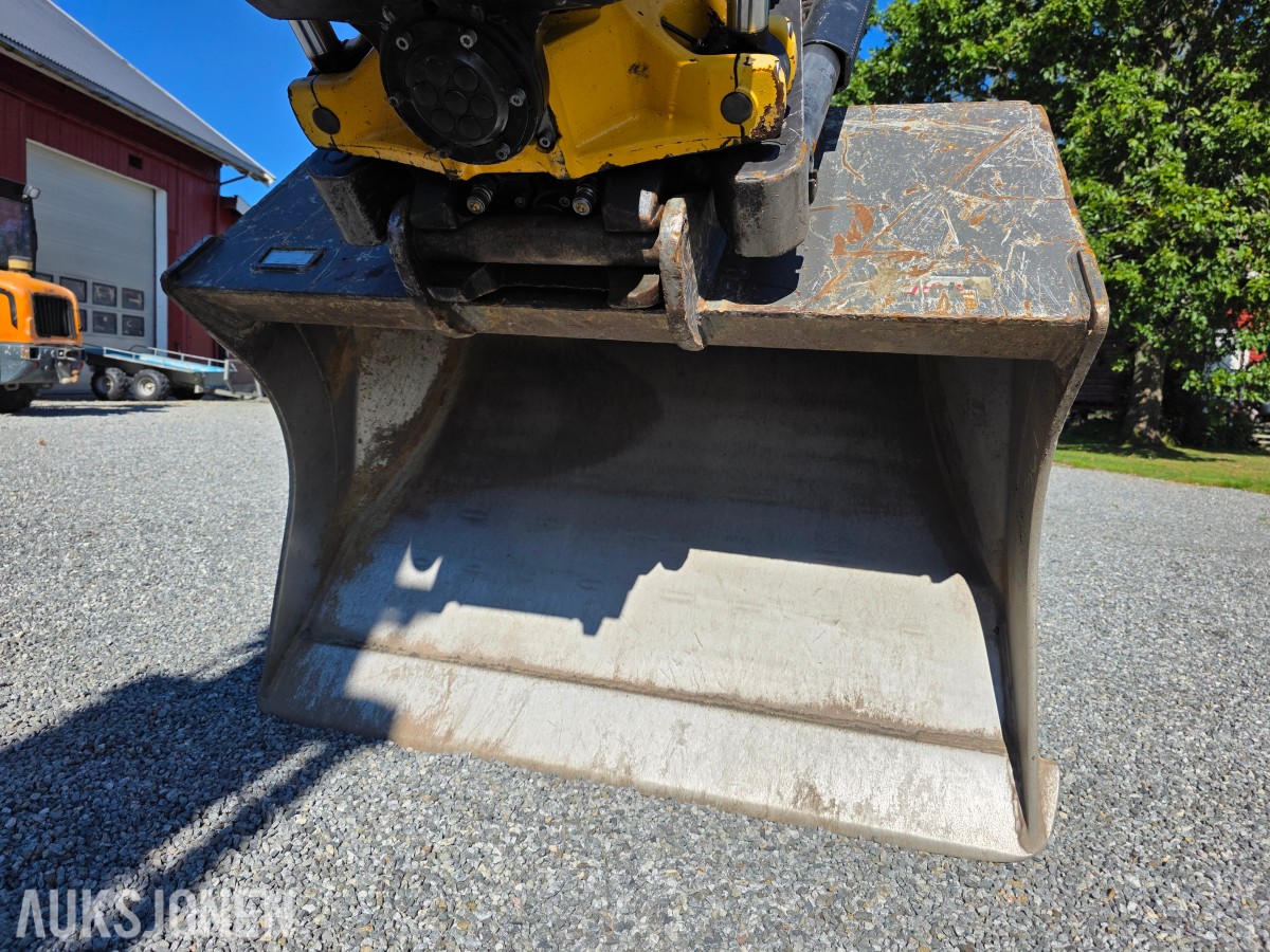 2022 Doosan DX140LCR-7 beltegraver 3235 timer-Engcon tiltrotator-sentralsmøring-gullavtale