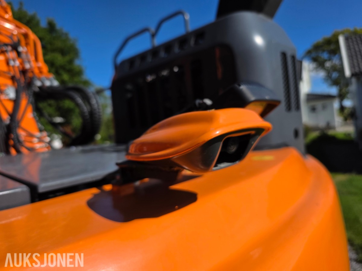 2022 Doosan DX140LCR-7 beltegraver 3235 timer-Engcon tiltrotator-sentralsmøring-gullavtale