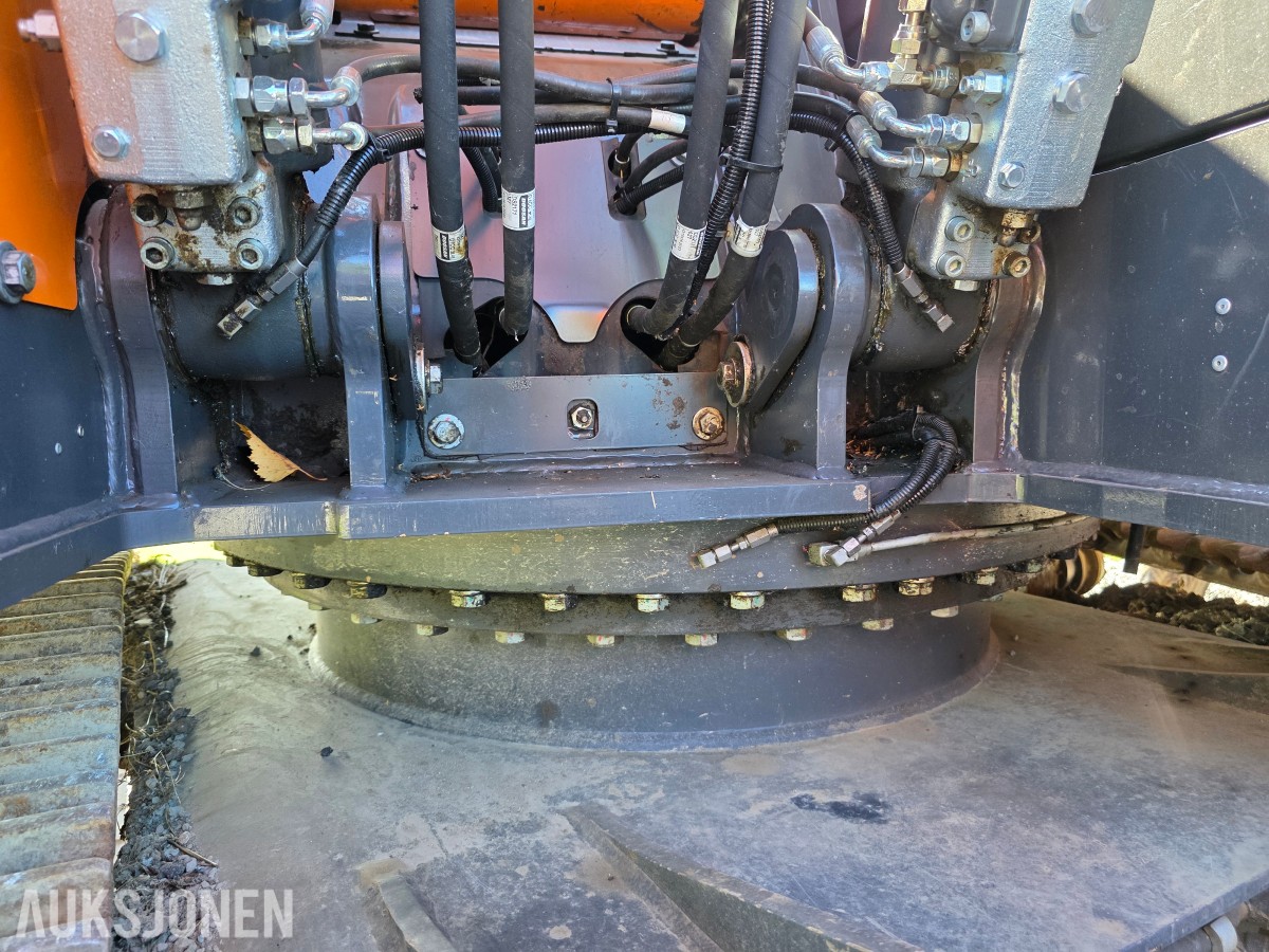 2022 Doosan DX140LCR-7 beltegraver 3235 timer-Engcon tiltrotator-sentralsmøring-gullavtale