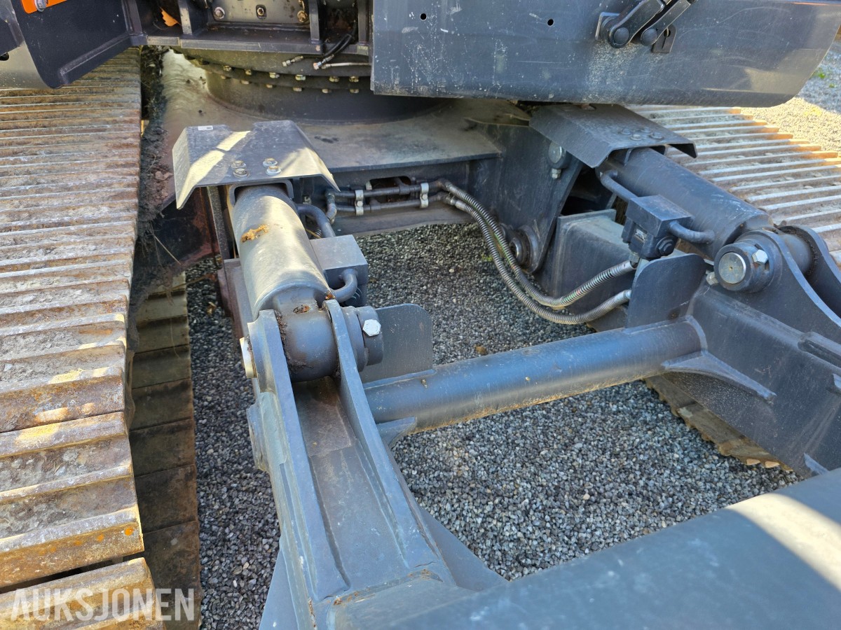 2022 Doosan DX140LCR-7 beltegraver 3235 timer-Engcon tiltrotator-sentralsmøring-gullavtale