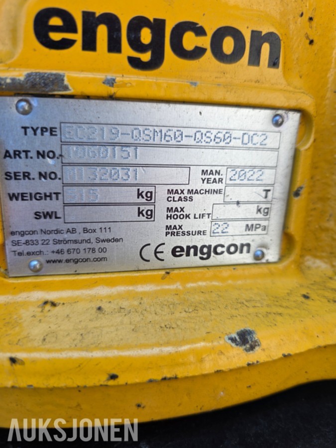 2022 Doosan DX140LCR-7 beltegraver 3235 timer-Engcon tiltrotator-sentralsmøring-gullavtale