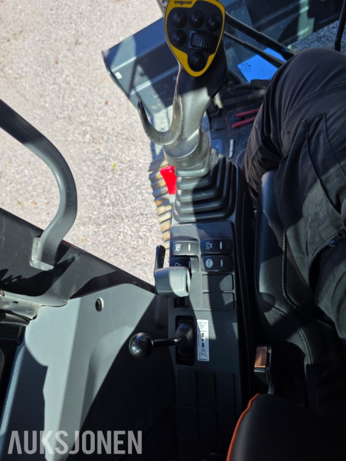2022 Doosan DX140LCR-7 beltegraver 3235 timer-Engcon tiltrotator-sentralsmøring-gullavtale