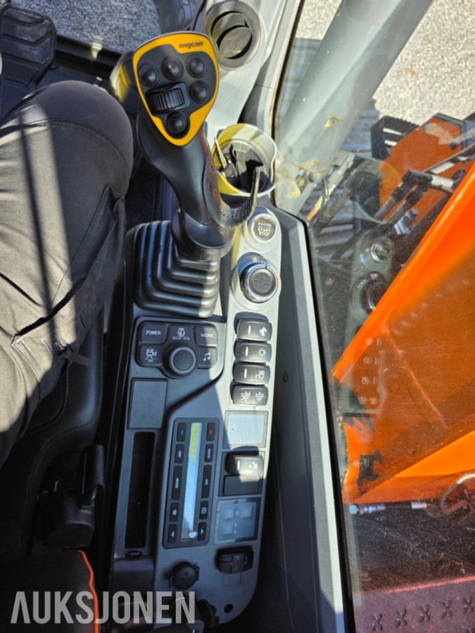 2022 Doosan DX140LCR-7 beltegraver 3235 timer-Engcon tiltrotator-sentralsmøring-gullavtale
