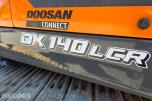 2022 Doosan DX140LCR-7 beltegraver 3235 timer-Engcon tiltrotator-sentralsmøring-gullavtale 
