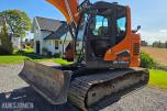 2022 Doosan DX140LCR-7 beltegraver 3235 timer-Engcon tiltrotator-sentralsmøring-gullavtale 
