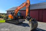 2022 Doosan DX140LCR-7 beltegraver 3235 timer-Engcon tiltrotator-sentralsmøring-gullavtale 