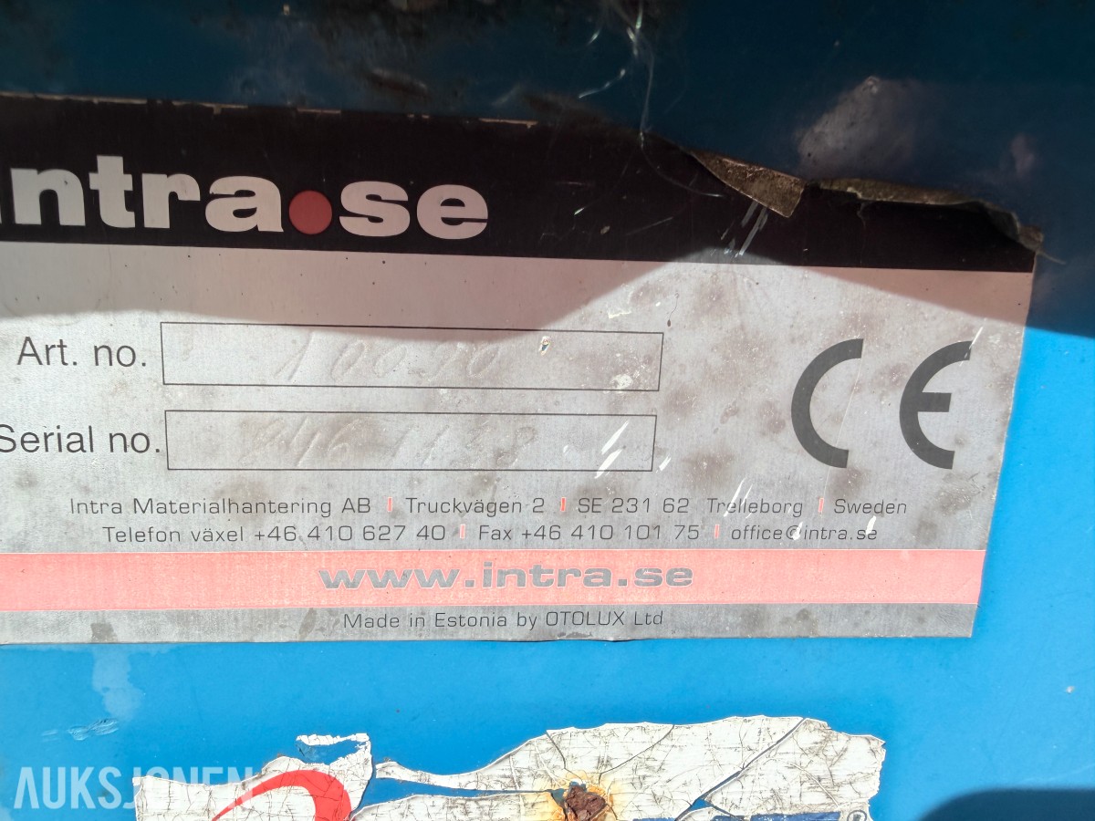 INTRA TIPPCONTAINER / TIPPKASSE MED HJUL