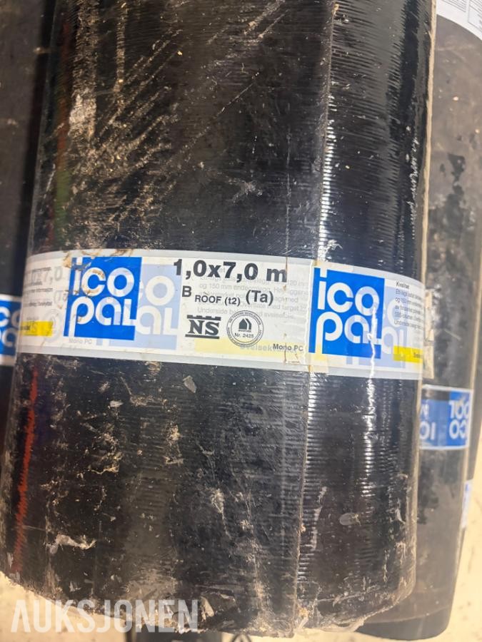 Icopal takpapp 1 meter bredde - 6 ruller
