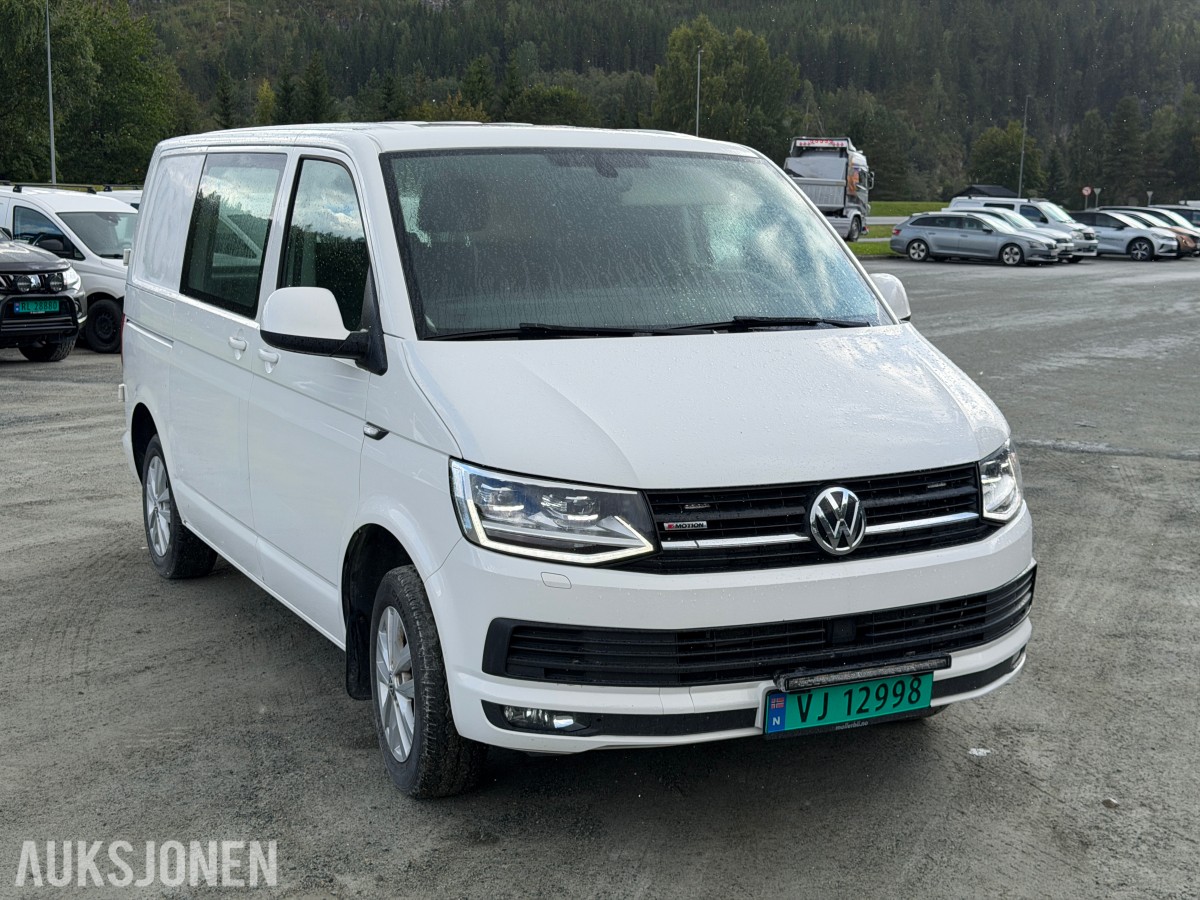 2019 Volkswagen Transporter 2,0 TDI 150hk Kort 4Motion - firehjulstrekk - hengerfeste