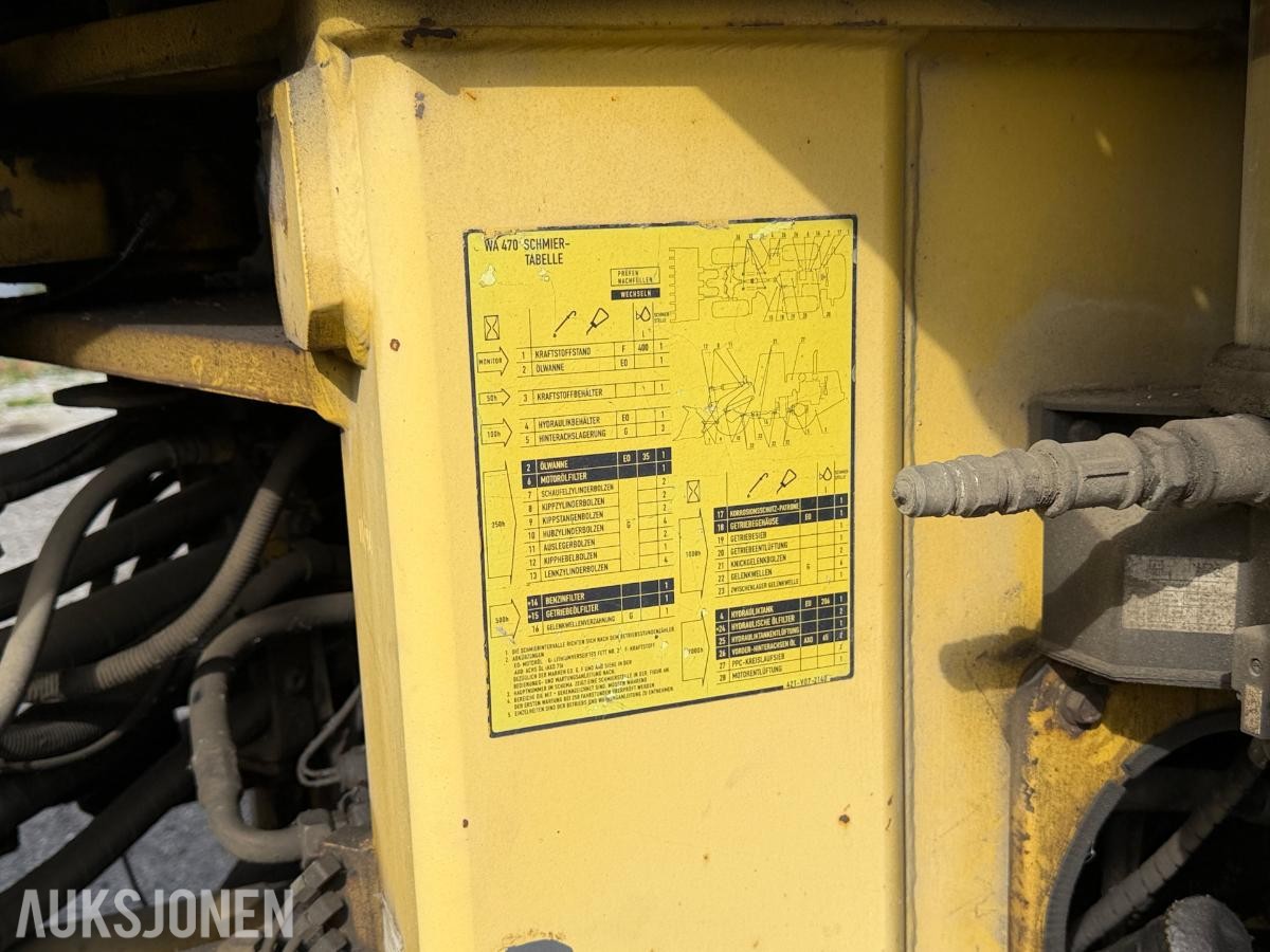 1994 Komatsu WA470-3H Hjullaster med skuffe - 10604 timer