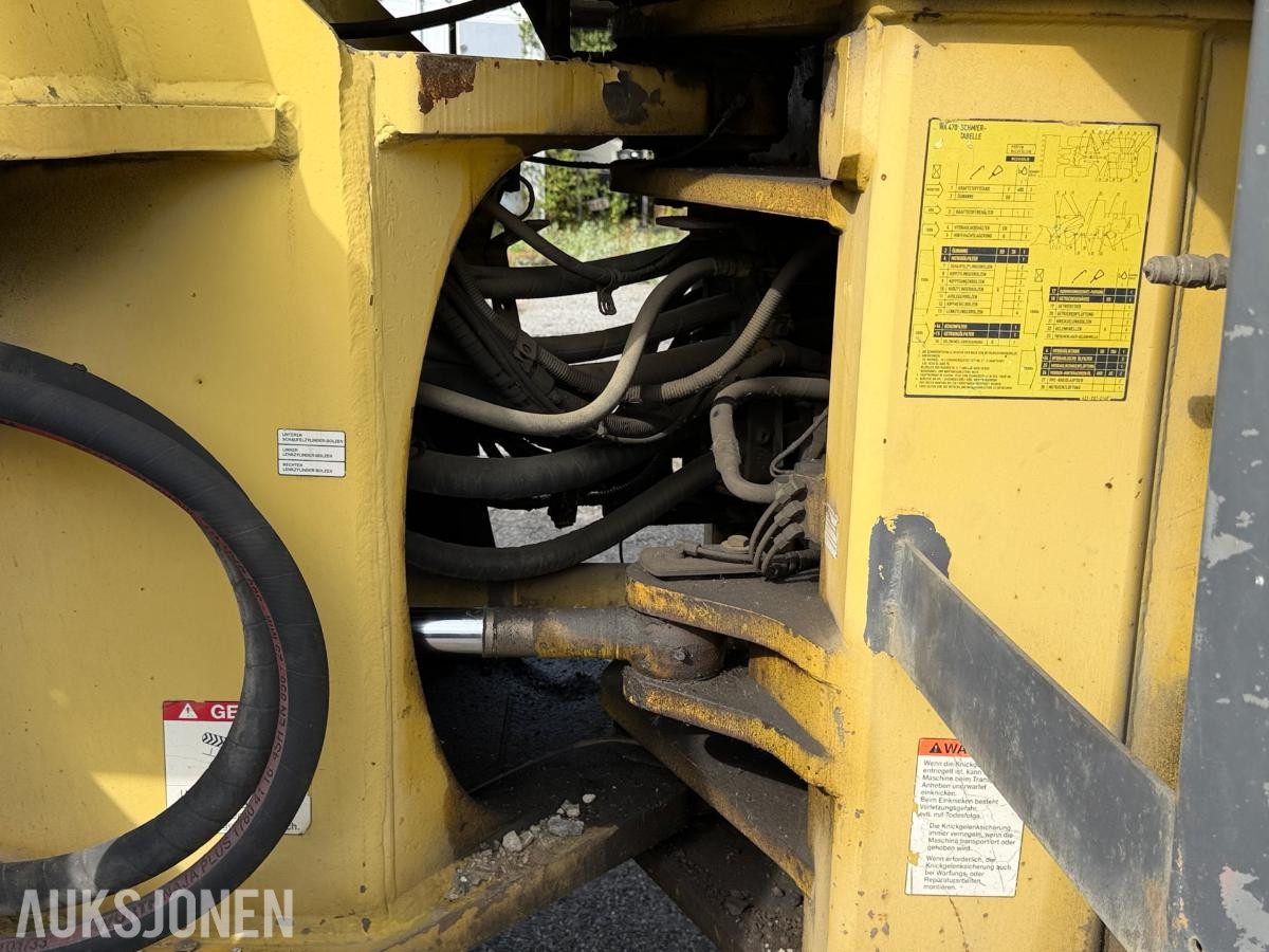 1994 Komatsu WA470-3H Hjullaster med skuffe - 10604 timer