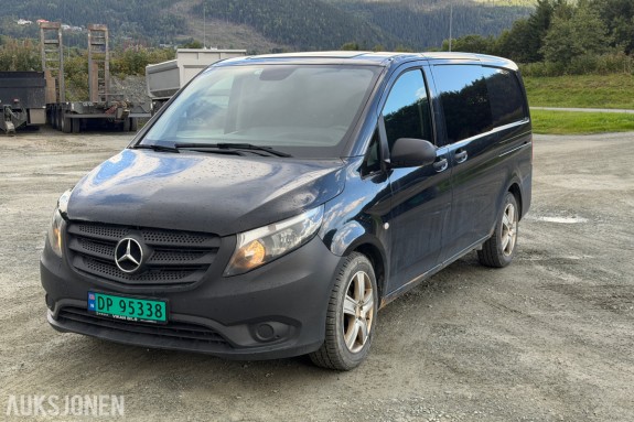 2016 Mercedes-Benz Vito 116 BlueTEC firehjulstrekk 4x4 automat – varebil – 233 130 km