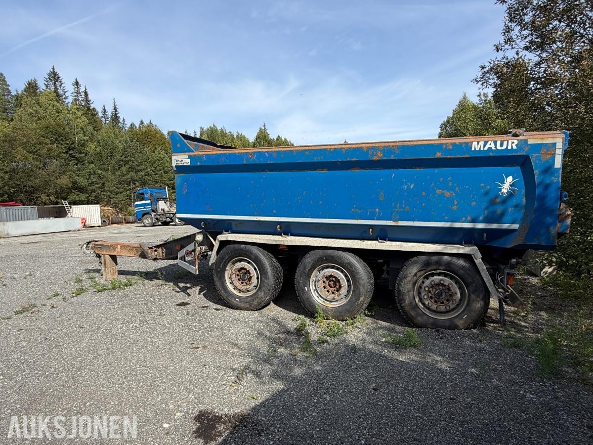 2019 Maur Bilpåbygg TRIPPELKJERRE - EU-godkjent - Nye dekk