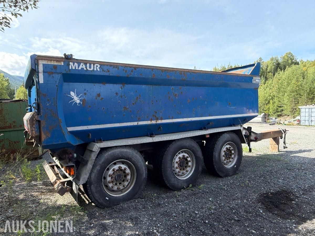 2019 Maur Bilpåbygg TRIPPELKJERRE - EU-godkjent - Nye dekk