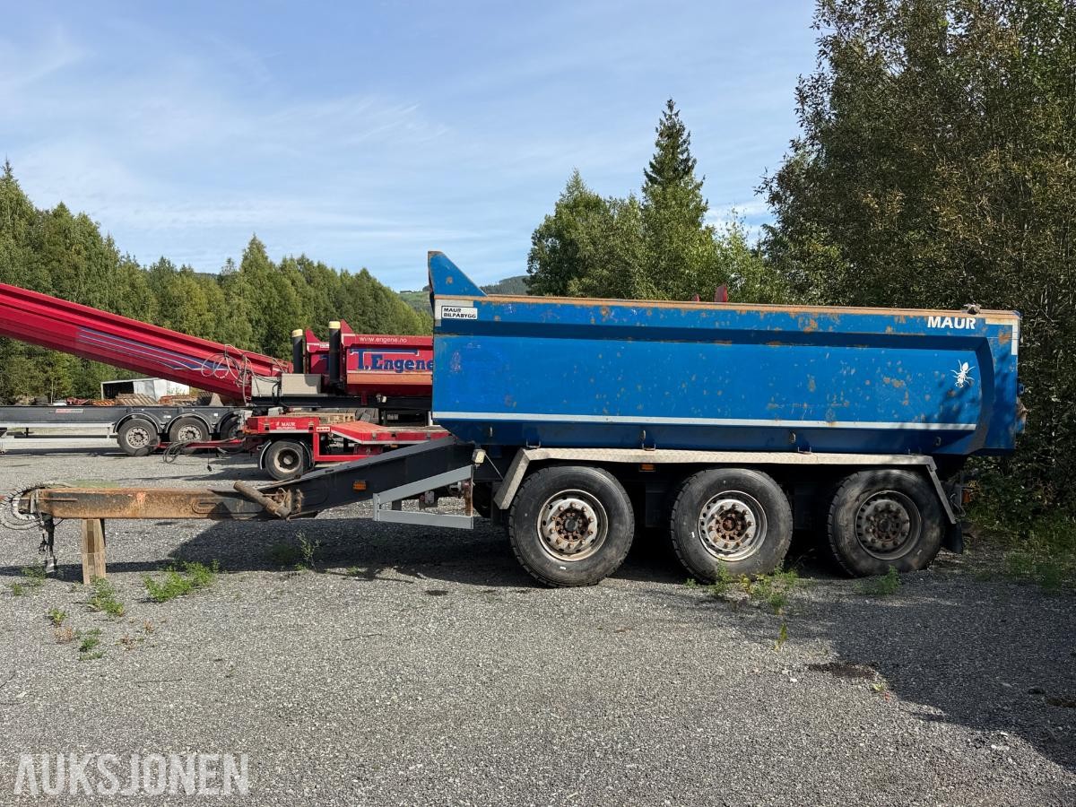 2019 Maur Bilpåbygg TRIPPELKJERRE - EU-godkjent - Nye dekk