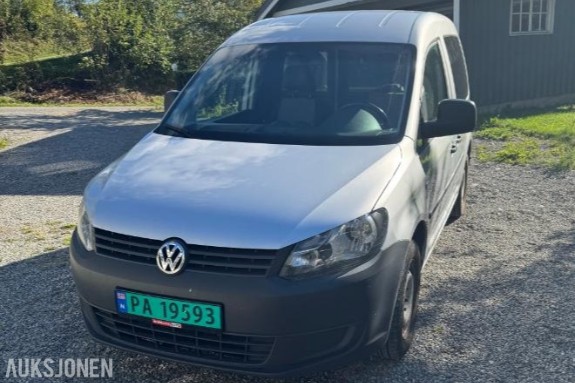 012 Volkswagen Caddy 1.6 102hk Diesel Manuell Skyvedører begge sider Ny clutch 