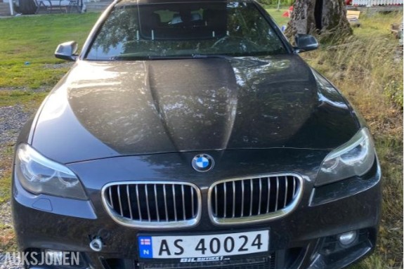 2014 BMW 520D XDRIVE 2.0 163hk rep objekt automat hengerfeste keyless skinninteriør s+v dekk eu ok 12.2027