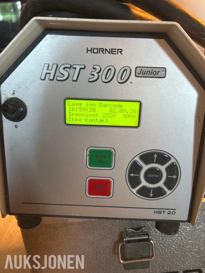HÜRNER 300 Junior 2.0 Elektromuffe sveiseapparat