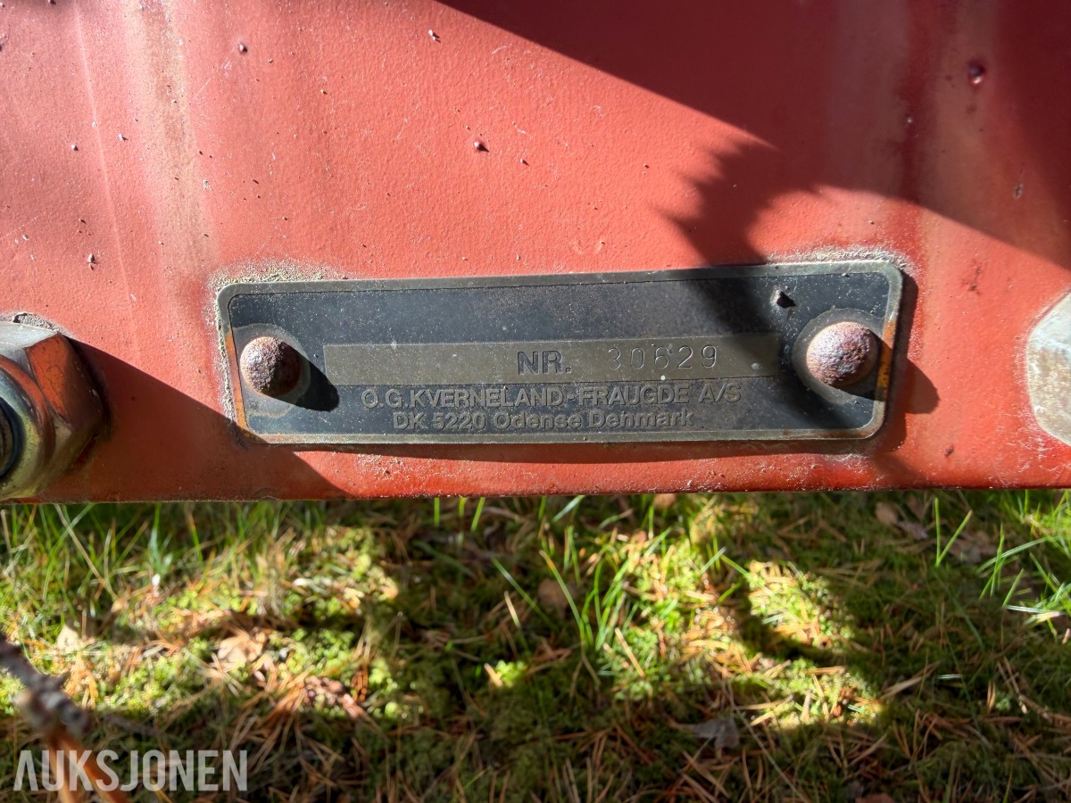 1985 Kverneland Fraugde fjærharv / såbedsharv