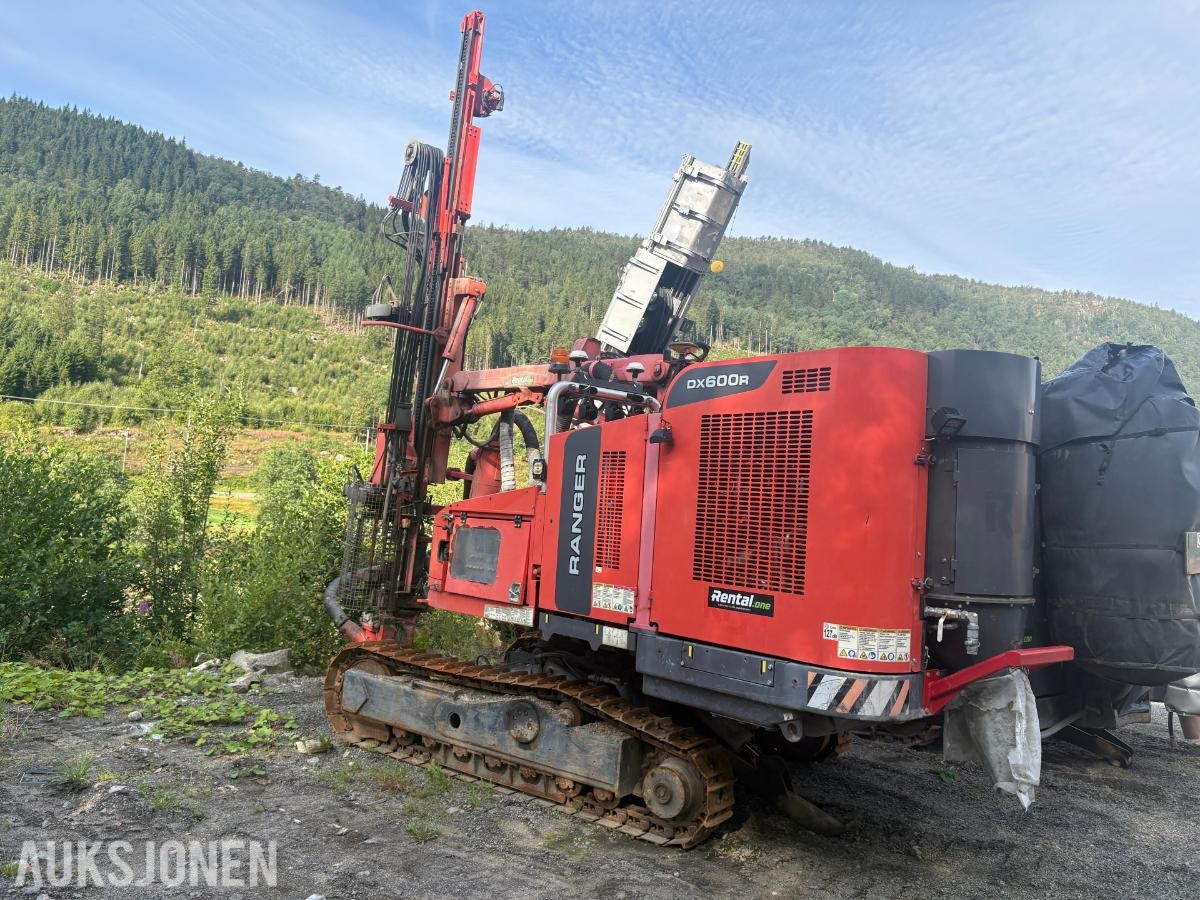 2022 Sandvik dx600R borerigg, RD520, radio rigget, 1850 t