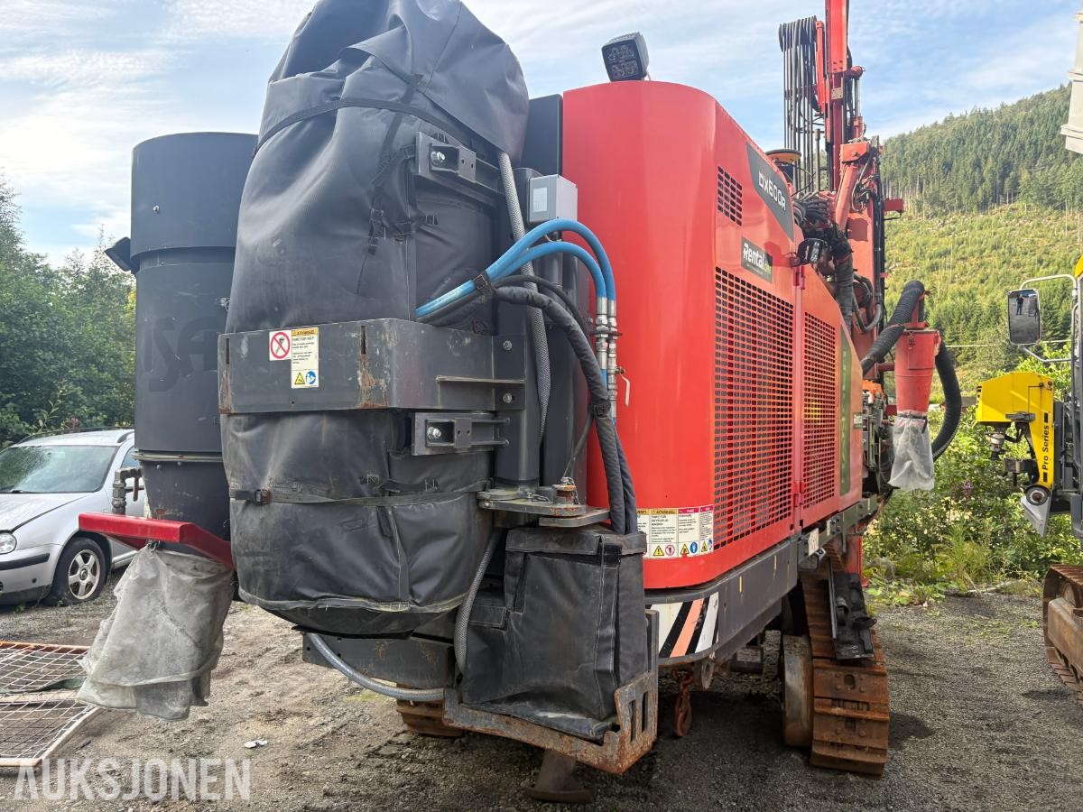 2022 Sandvik dx600R borerigg, RD520, radio rigget, 1850 t