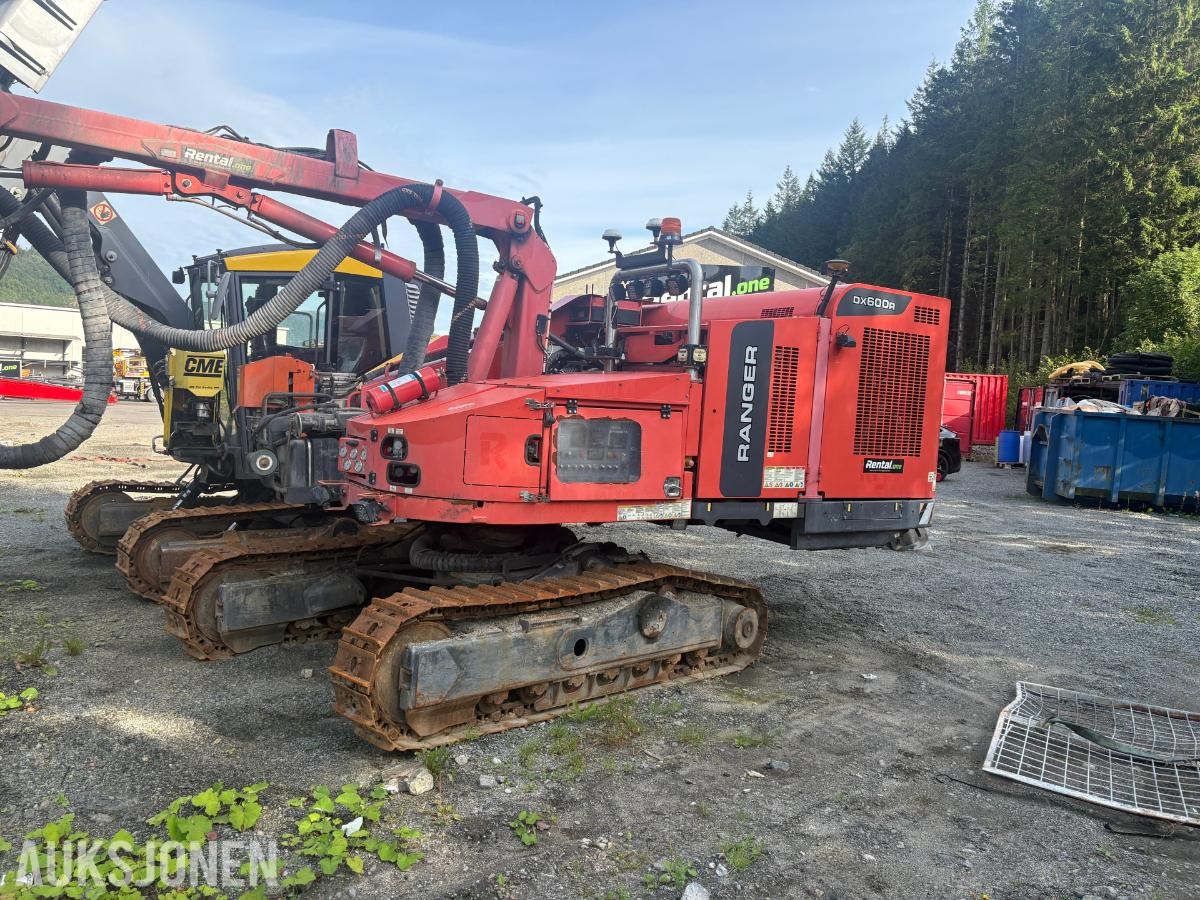 2022 Sandvik dx600R borerigg, RD520, radio rigget, 1850 t