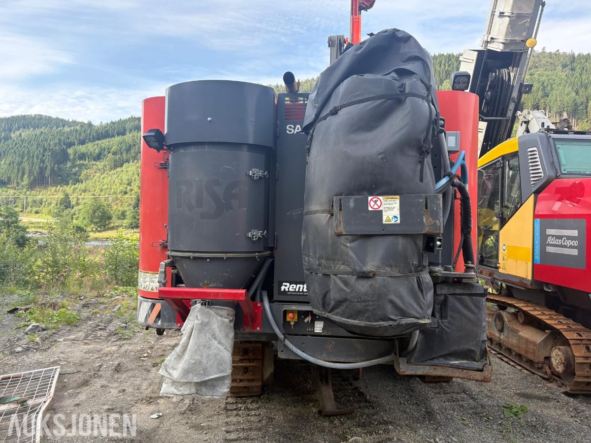 2022 Sandvik dx600R borerigg, RD520, radio rigget, 1850 t