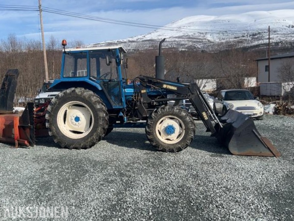 1984 Ford 5610 – Trima-laster – Snøskuffe - Skogsrigget, IKKE MVA!