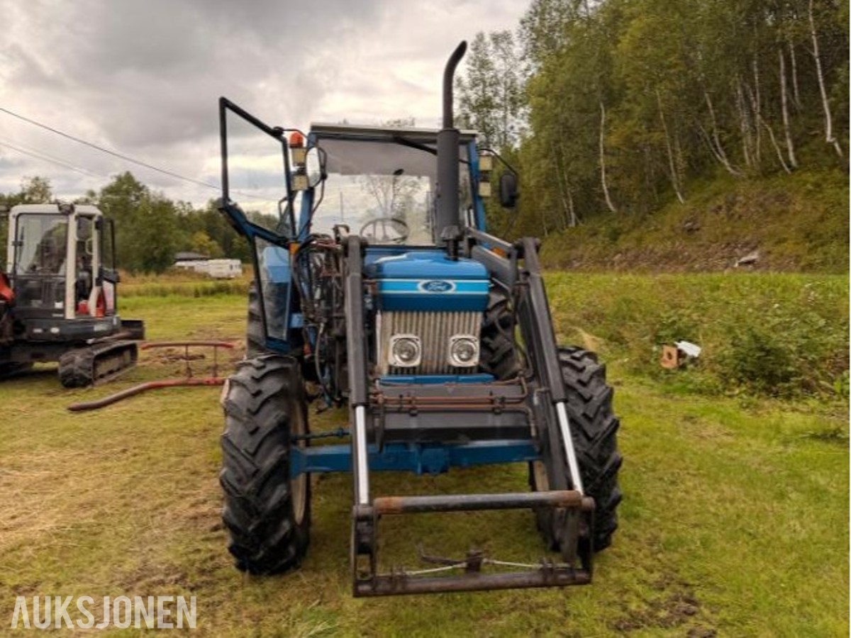 1984 Ford 5610 – Trima-laster – Snøskuffe - Skogsrigget, IKKE MVA!