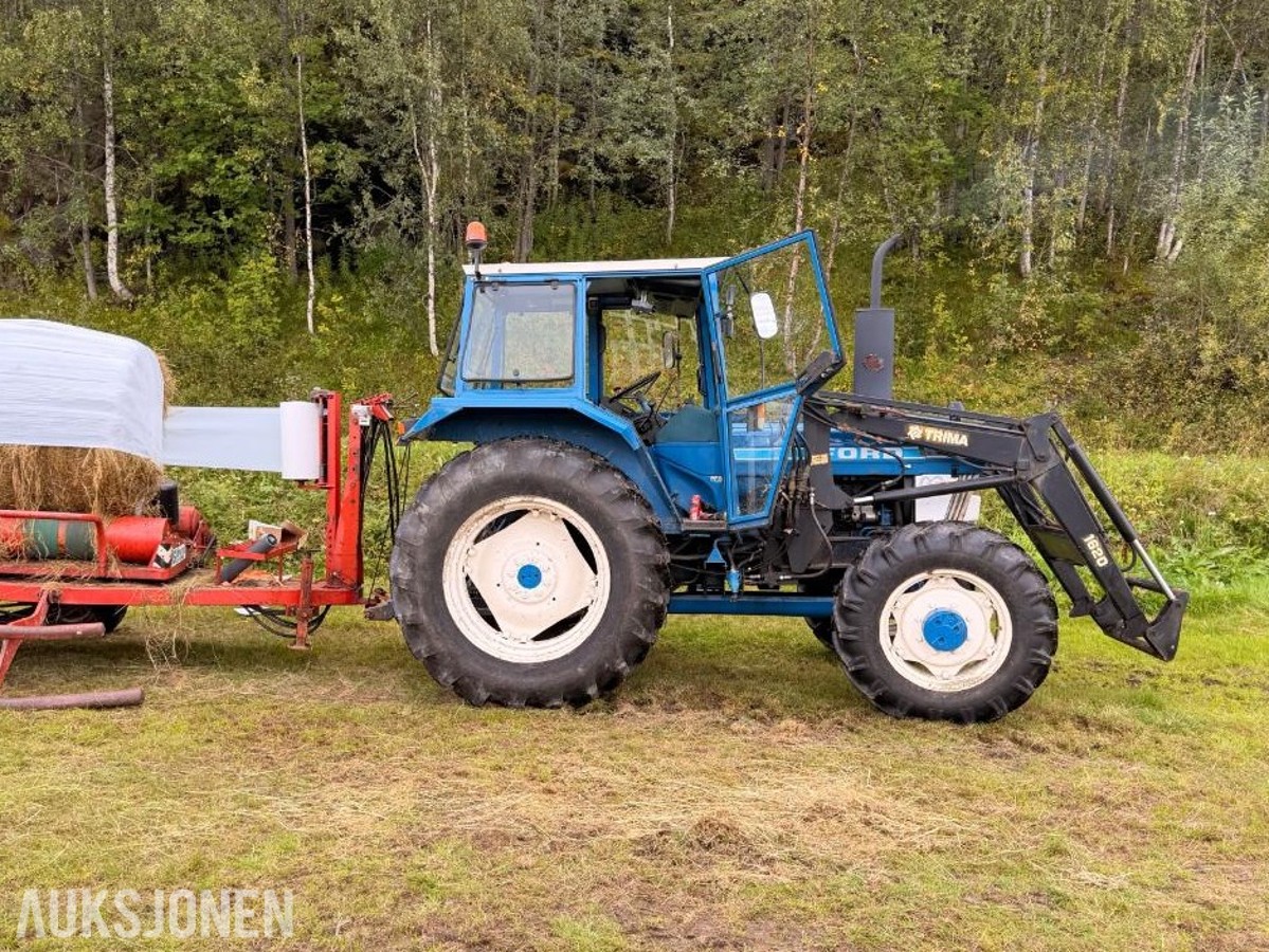 1984 Ford 5610 – Trima-laster – Snøskuffe - Skogsrigget, IKKE MVA!