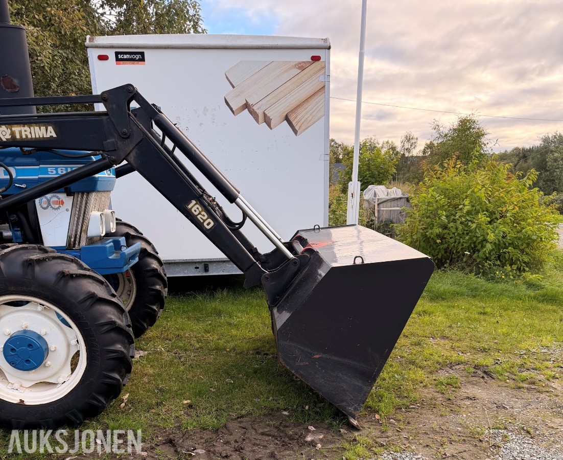 1984 Ford 5610 – Trima-laster – Snøskuffe - Skogsrigget, IKKE MVA!