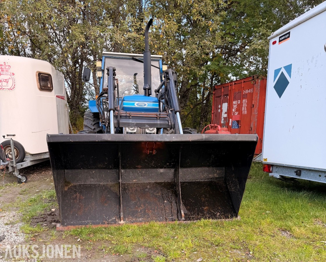 1984 Ford 5610 – Trima-laster – Snøskuffe - Skogsrigget, IKKE MVA!