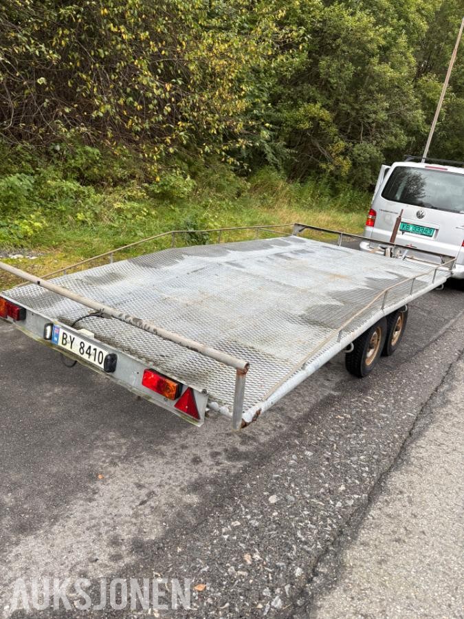 1991 Tredal Transporthenger med tandemaksler og gitterplan