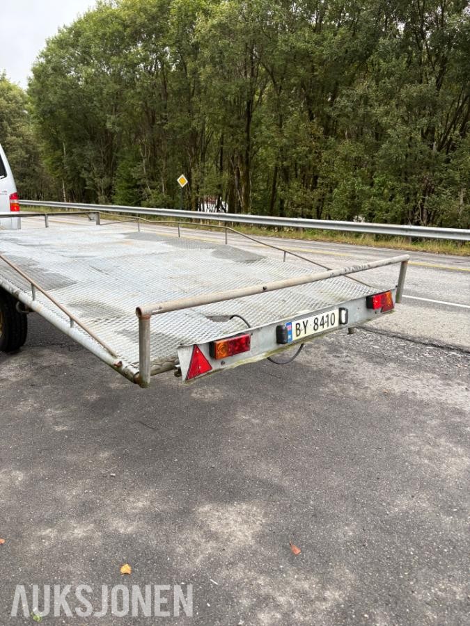 1991 Tredal Transporthenger med tandemaksler og gitterplan