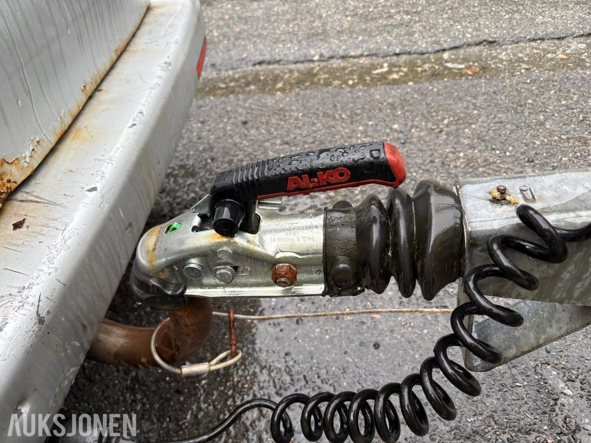 1991 Tredal Transporthenger med tandemaksler og gitterplan