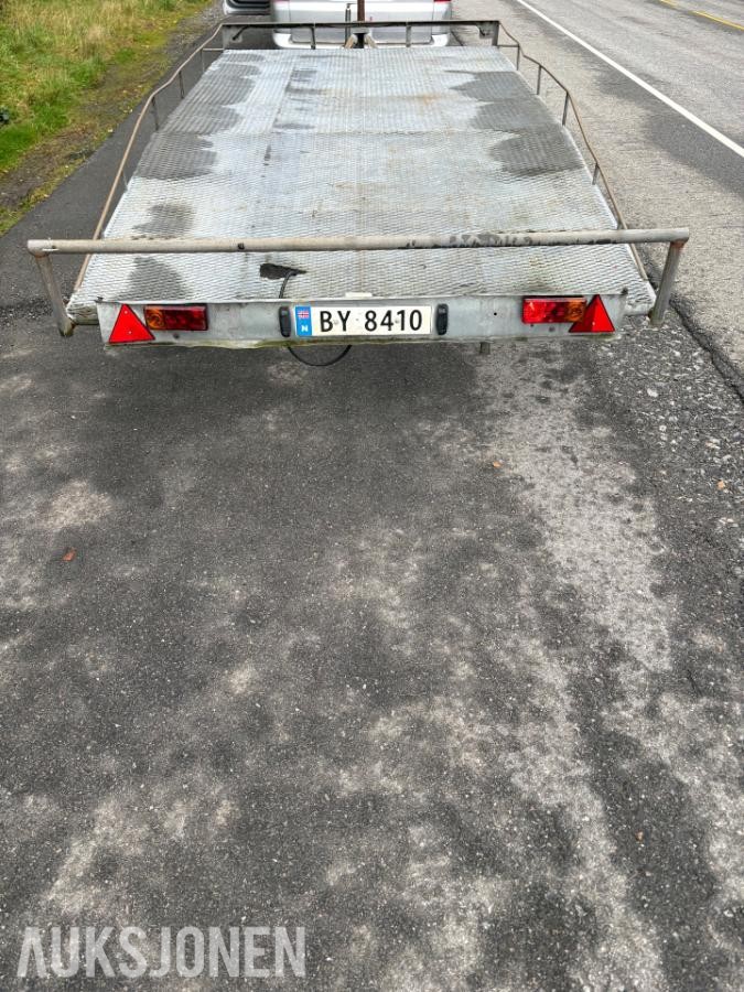 1991 Tredal Transporthenger med tandemaksler og gitterplan