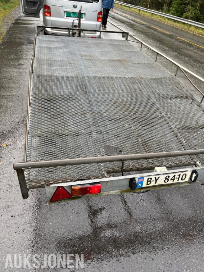 1991 Tredal Transporthenger med tandemaksler og gitterplan